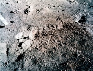 Manned Space Flight, USA, Apollo 17 Orange Soil on the Moon
