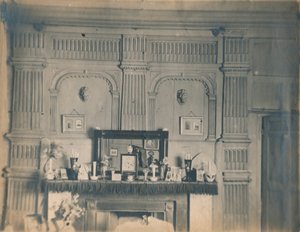 Mantelpiece, late 19th-early 20th century