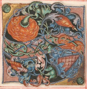 Manuscript Illumination with Initial S, from a Choir Book, 16th century by Unbekannt