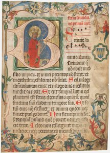 Manuscript Leaf from a Missal, Austrian, late 15th century