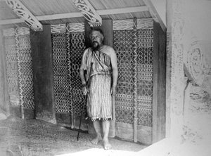 Maori Communal Hut, New Zealand