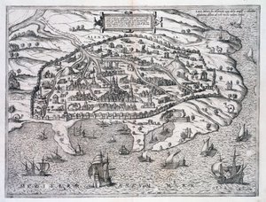 Map of Alexandria, Egypt