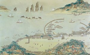 Map of the Choryang Waegwan and Its Surrounding Area in Busan during the Joseon..., 19th century