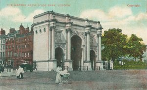 Marble Arch, Hyde Park, London by Unbekannt