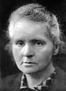 Marie Curie 1867-1934, Polish-born French physicist, 1926