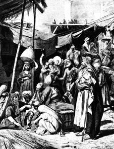 Market at Tantah, Egypt