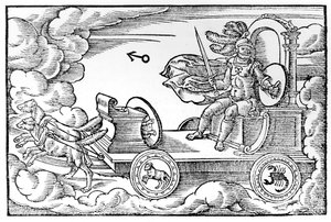 Mars, Roman god of war, 1569 by Unbekannt
