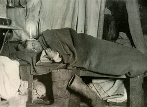 Marston in his Bed, c1908-1909