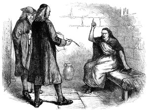 Martha Corey and Her Prosecutors, Salem, Massachusetts by Unbekannt