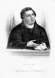 Martin Luther, German theologian, Augustinian monk, and ecclesiastical reformer, 1854