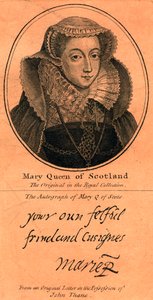 Mary, Queen of Scots, 1542-1587 by Unbekannt