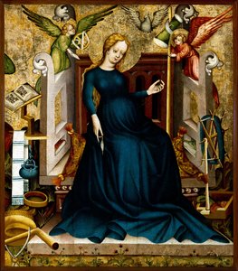 Mary at the Spinning Wheel from Güssing