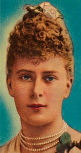 Mary of Teck before her marriage to the Duke of York by Unbekannt