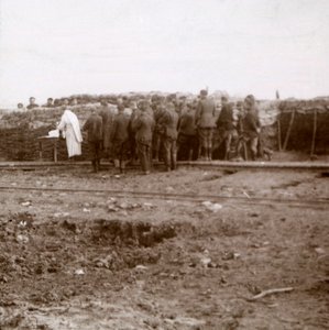 Mass in the Trenches, Pervijze, Flanders, Belgium by Unbekannt