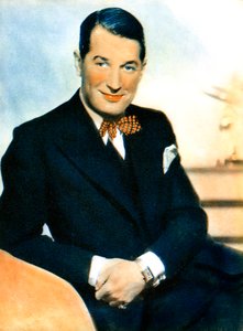 Maurice Chevalier, French actor and popular entertainer by Unbekannt