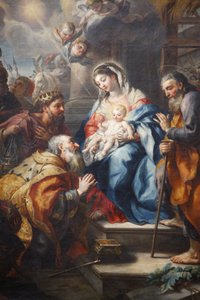 Melk Abbey: The Adoration of the Magi by J.M. Rottmayr