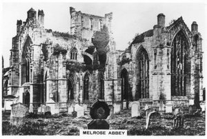 Melrose Abbey, Scotland