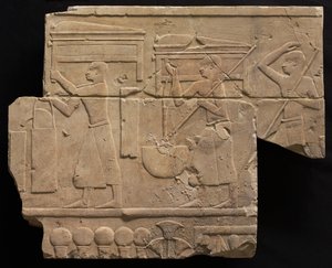 Men Bearing Tomb Equipment by Unbekannt
