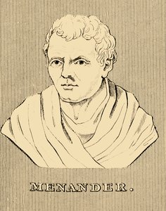 Menander, c342-290 BC, 1830 by Unbekannt