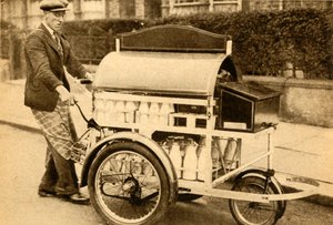 Milk pram by Unbekannt