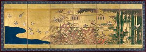 Millet and Birds by Unbekannt