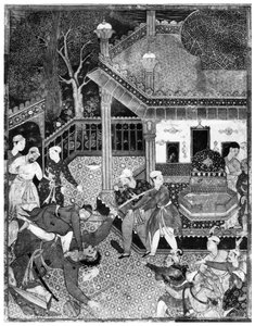 Miniature from the Dastan e-Amir Hamza