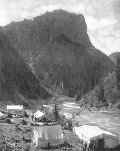 Mining Camp, Nevada, USA, c1900 by Unbekannt
