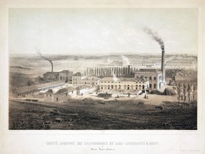 Mining, Coal Sars Longchamps & Bouvy Coalmining Co Ltd, Belgium by Unbekannt