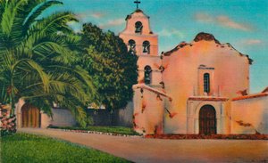 Mission San Diego De Alcala, Founded 1769, California