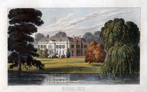 Mitcham Grove, Surrey, the seat of Henry Hoare, c1827 by Unbekannt