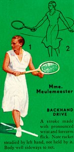 Mme. Meulemeester - Backhand Drive