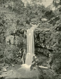 Moorabool Falls, Victoria, 1901
