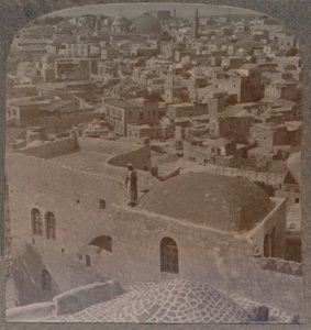 Moslem Quarter of Jerusalem, from the English School, c1900