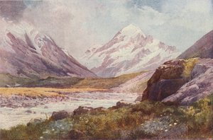 Mount Cook, New Zealand, 1923