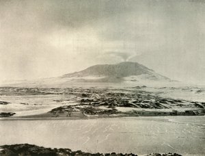 Mount Erebus in Eruption on June 14, 1908, 1909 by Unbekannt