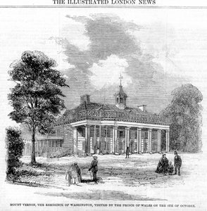 Mount Vernon, the Residence of Washington by Unbekannt