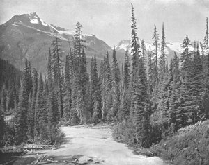 Mounts Cheops and Hermit, Selkirk Range of the Rockies, USA