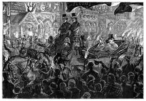 Mr Gladstone at Leeds