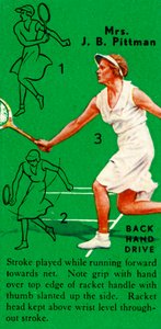 Mrs. J. B. Pittman - Backhand Drive