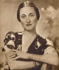 Mrs Simpson: A Studio Portrait, 1937 by Unbekannt