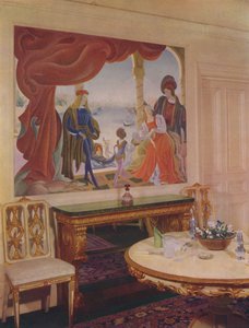 Mural by Beatrice MacDermott, Depicting a Venetian Scene