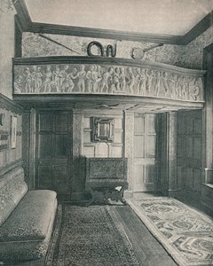 Music Gallery with sculpture, c. 1893 by Unbekannt