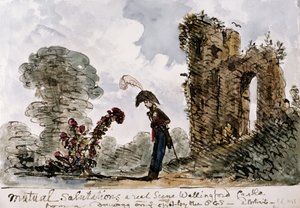 Mutual Salutations. William Crotch, c.1838. by Unbekannt