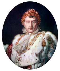 Napoleon I in his coronation robe, c1804, c1920
