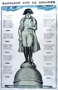 Napoleon on the Column, 19th Century by Unbekannt