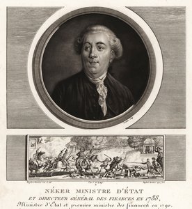 Jacques Necker, Minister of State and Director General of Finances by Unbekannt