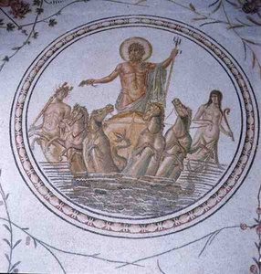 Neptune on His Chariot, with Hippocampi and Tritons by Unbekannt