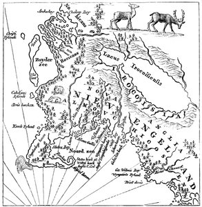 New England in 1660, c1880