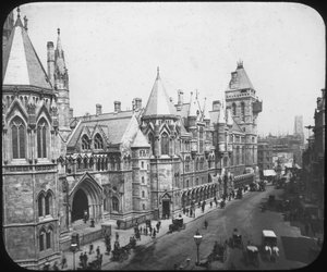 New Law Courts, London, Late 19th Century