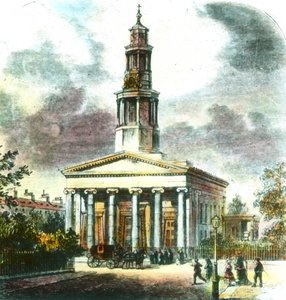 New St. Pancras Church, 19th century